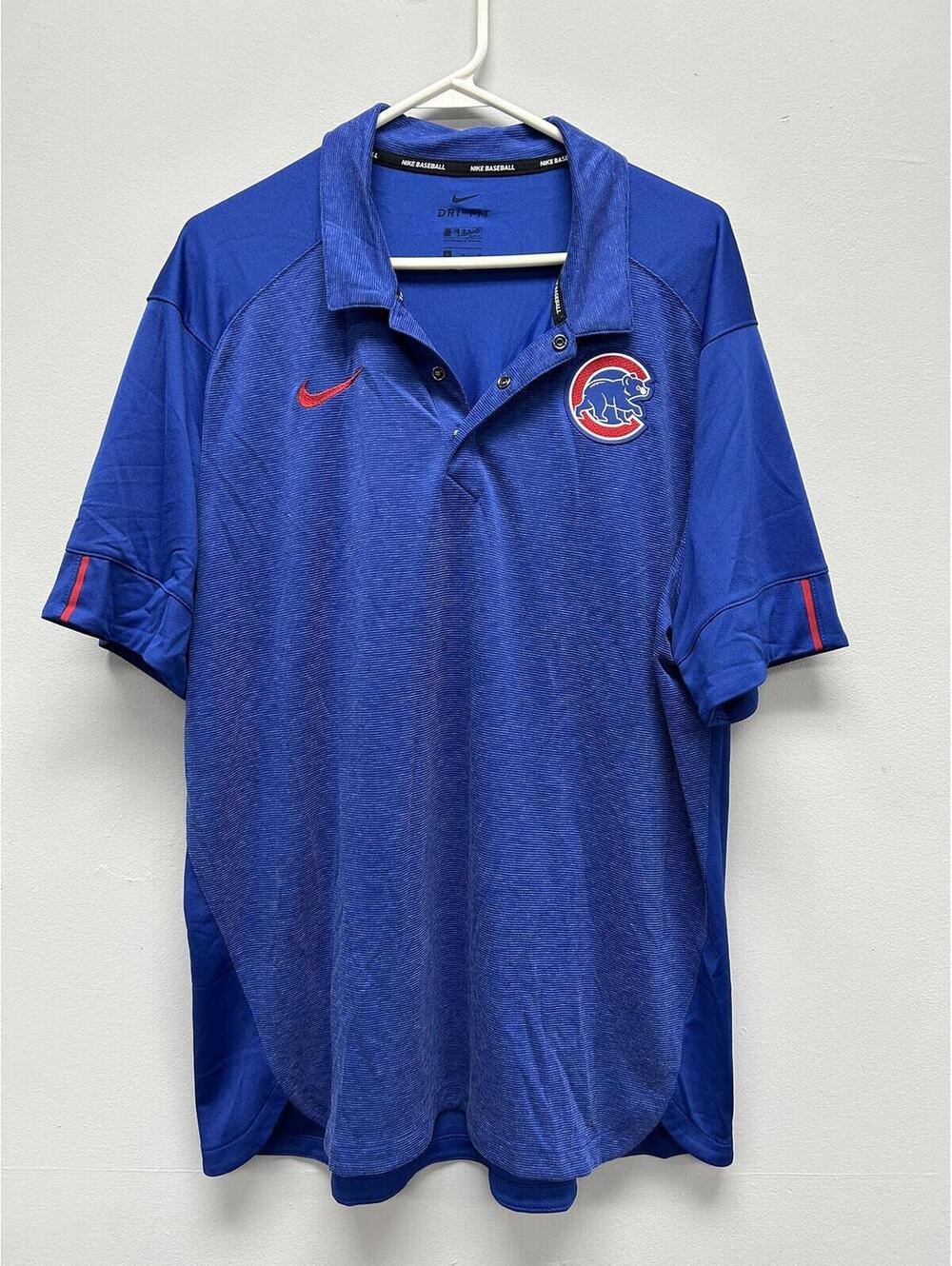 Nike Chicago Cubs Dri-FIT Polo Shirt